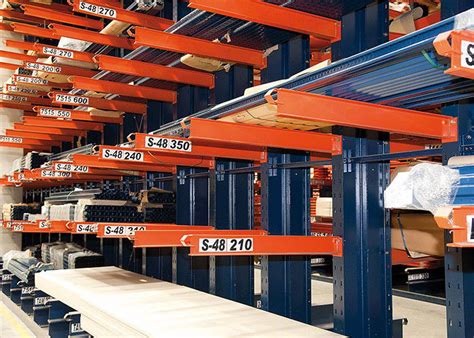 The new rack is going to hold a lot of material and should go a long ways towards helping me get more organized. Long Pipes Adjustable Cantilever Pallet Racking System For ...