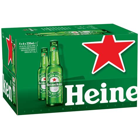 Heineken Lager Bottles 24 X 330ml Costco Australia