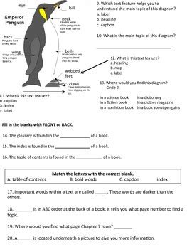 Arial is one of the safest web fonts, and it is available on all major operating systems. Identifying Text Features by Shelby Clippard | Teachers ...