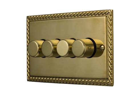 Polished Brass Light Switches And Sockets