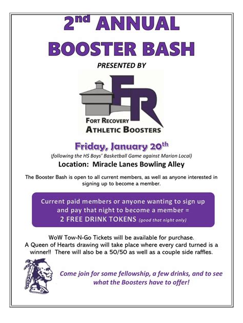 Fort Recovery Athletic Boosters Home
