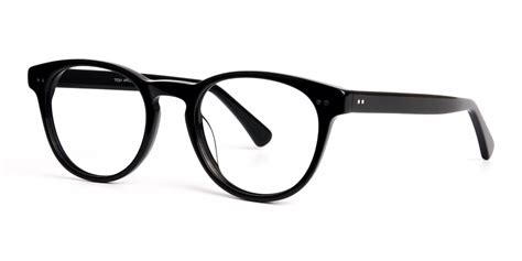 Designer Black Full Rim Round Glasses Haworth 1 Specscart ®
