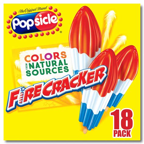 Popsicle Ice Pops Firecracker 18 ct - Walmart.com - Walmart.com