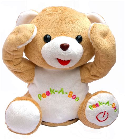 Toys And Games 115 Gund Peek A Boo Teddy Bear Animated Stuffed Animal