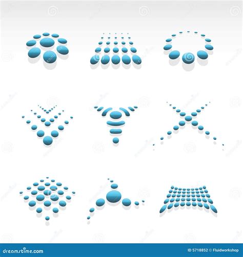 Vector Dot Logos Stock Illustration Illustration Of Decoration 5718852