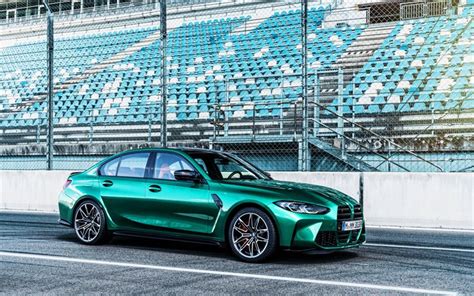 Download Wallpapers Bmw M3 G80 Raceway 2021 Cars Luxury Cars 2021