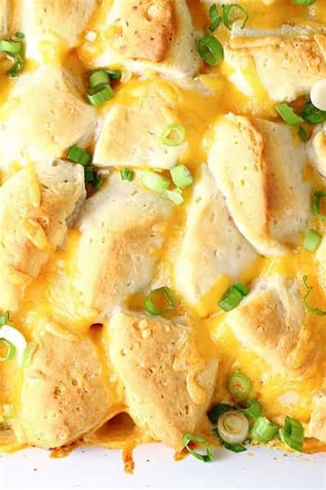 Buffalo Chicken Biscuit Bake Lets Dish Recipes My Recipe Magic