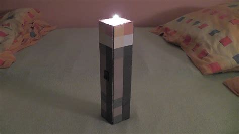 Minecraft Paper Torch Youtube