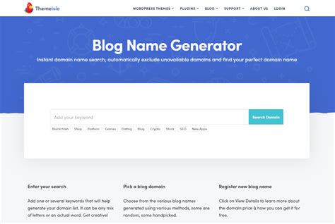 13 Best Blog Name Generators For Podcasts And Domains Too