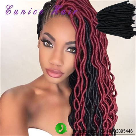 Can dreadlocks cause traction alopecia? Synthetic Soft Dread Faux Locks Crochet Braids (With ...