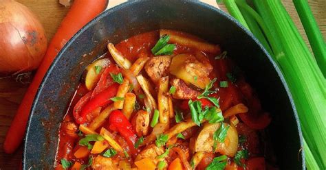 Gulasz Z Indyka Z Warzywami Summer Turkey Vegetable Stew Lekcje W Kuchni