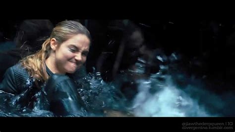 Divergent CLIP - The Fear Landscape | Water Tank SCENE | 2014 Shailene