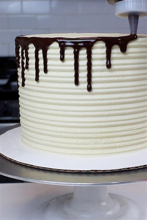 colored drips easy two ingredient recipe and tutorial chocolate drip cake white chocolate