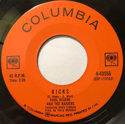 Paul Revere And The Raiders Kicks 1966 Vinyl Discogs