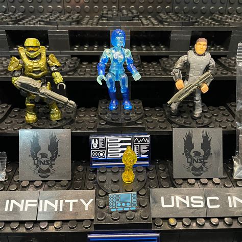 Halo Infinity Mega Construx Unsc Cortana Lasky Master Etsy