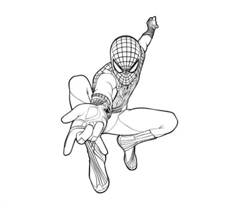 Coloring pages coloring pictures of spiderman superhero. Spider Drawing For Kids at GetDrawings | Free download