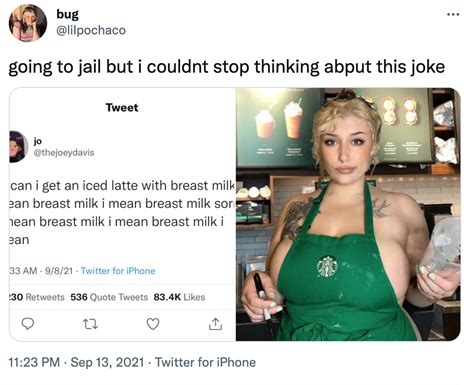 Lilpochacho Iced Latte With Breast Milk Know Your Meme