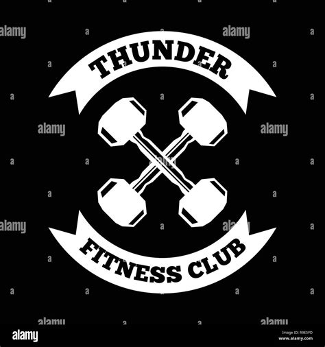 Fitness Badge And Logo Good For Print Design Best Vector Stock Vector