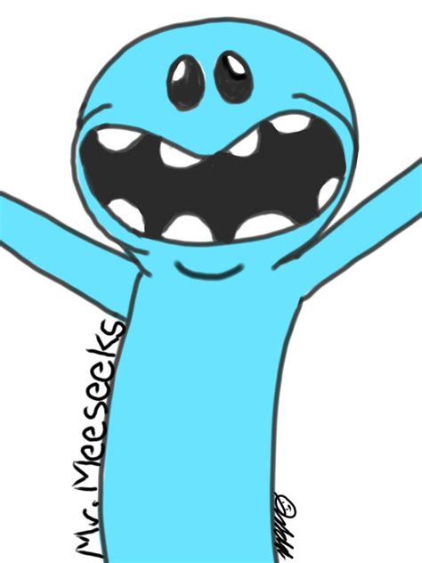 Mr Meeseeks By Spoopatroopa On Deviantart