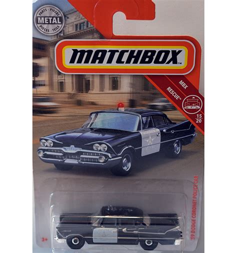 Matchbox 1959 Dodge Coronet Police Car Global Diecast Direct