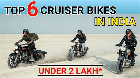 This bike excels in offroad condition and can also be used as a good tourer. Top 6 Best Cruiser Bikes In India | Under 2 Lakh | All ...