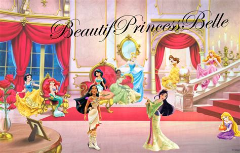 Disney Princesses Royalty In Belles Castle By Beautifprincessbelle