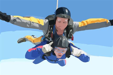 Download Skydiving Skydiver Free Fall Royalty Free Vector Graphic