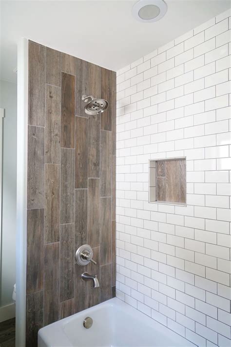 Should you tile your shower ceiling? Image result for wood look tile on shower ceiling | Wood ...