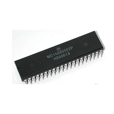 Motorola Mc146805e2p Ic Microprocessor 8 Bit 40 Pin Dip New