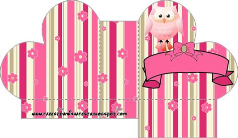 Pink Owls Free Printable Boxes Oh My Fiesta In English