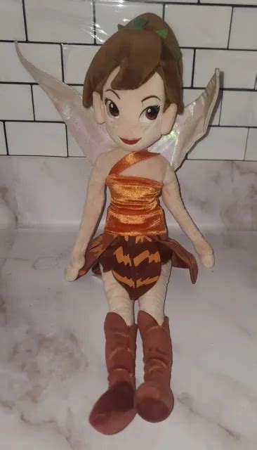 Rare Disney Store Tinkerbell Fawn Fairy 22 Plush Stuffed Doll Toy 29