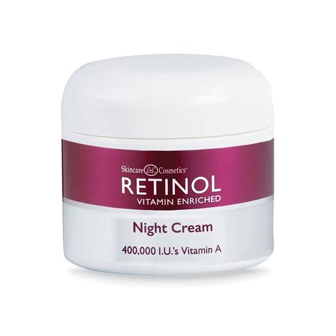 Retinol Anti Aging Night Cream For Younger Looking Skin Luxurious