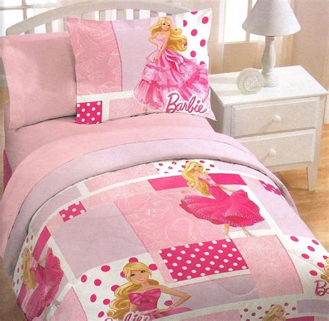 Barbie Bedding | Kids bedding sets, Quilted pillow shams, Twin quilt