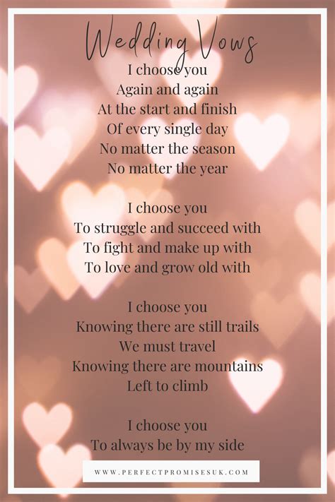 Beautiful Wedding Vow In 2021 Wedding Renewal Vows Wedding Vows That