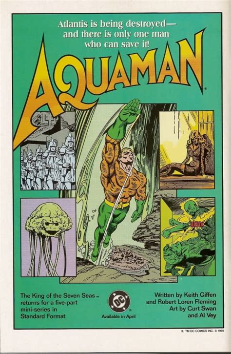 Aquaman Comic Book Superheroes Aquaman Aquaman Artwork