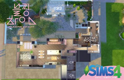 Jee The Sims 4 Blackpink House Download