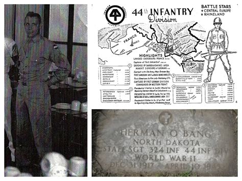 Ww2 Fallen 100 Ww2 Fallen Herman Bing Bang 44th Infantry Division