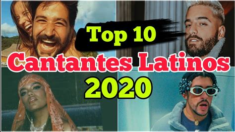 🎤 Top 10 Mejores Cantantes Latinos De 2020🎵 Artistas MÁs Exitosos De