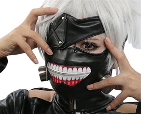 Hengsong Halloween Cosplay Prop Tokyo Ghoul Masque Kaneki Ken Masque