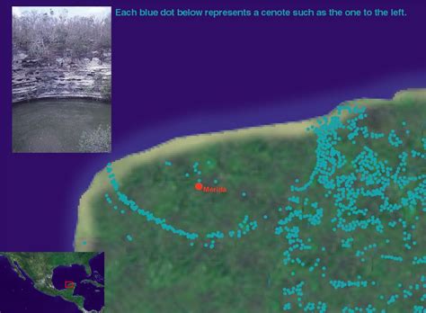 Discover chicxulub crater in mexico: CHICXULUB articulo https://ia600609.us.archive... lineas ...
