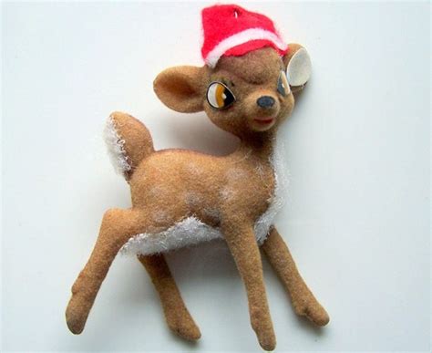 Vintage Christmas Ornament Disney Bambi Tree Ornament