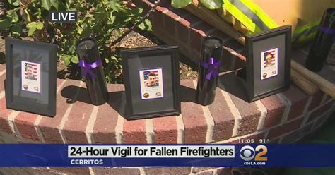 19 Firefighters Killed In Arizona Wildfire Remembered At Vigil In