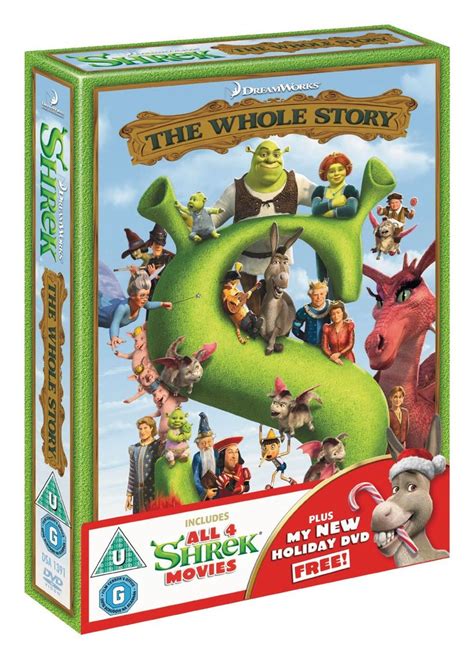 Shrek 1 4 Box Set Dvd Uk Mike Myers Eddie Murphy