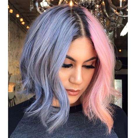 17 Stunning Hair Colours You Will Want To Try This Summer Hairbeauty Two Color Hair Bright