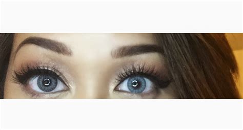 Here's a before and after. Desio Contact Lenses // Mint Touch - vs - Freshlook ...