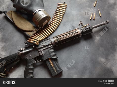 Assault Rifle M4a1 Image And Photo Free Trial Bigstock