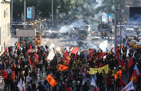 Turkish Police Crackdown On Protests Condemned Dailynewsegypt