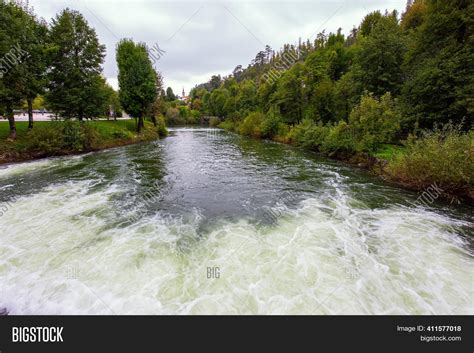Picturesque River Huge Image And Photo Free Trial Bigstock