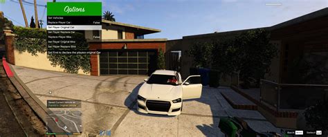 Replace Player Vehicle Script V7.1 – GTA 5 mod