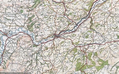 Old Maps Of Newtown Powys Francis Frith